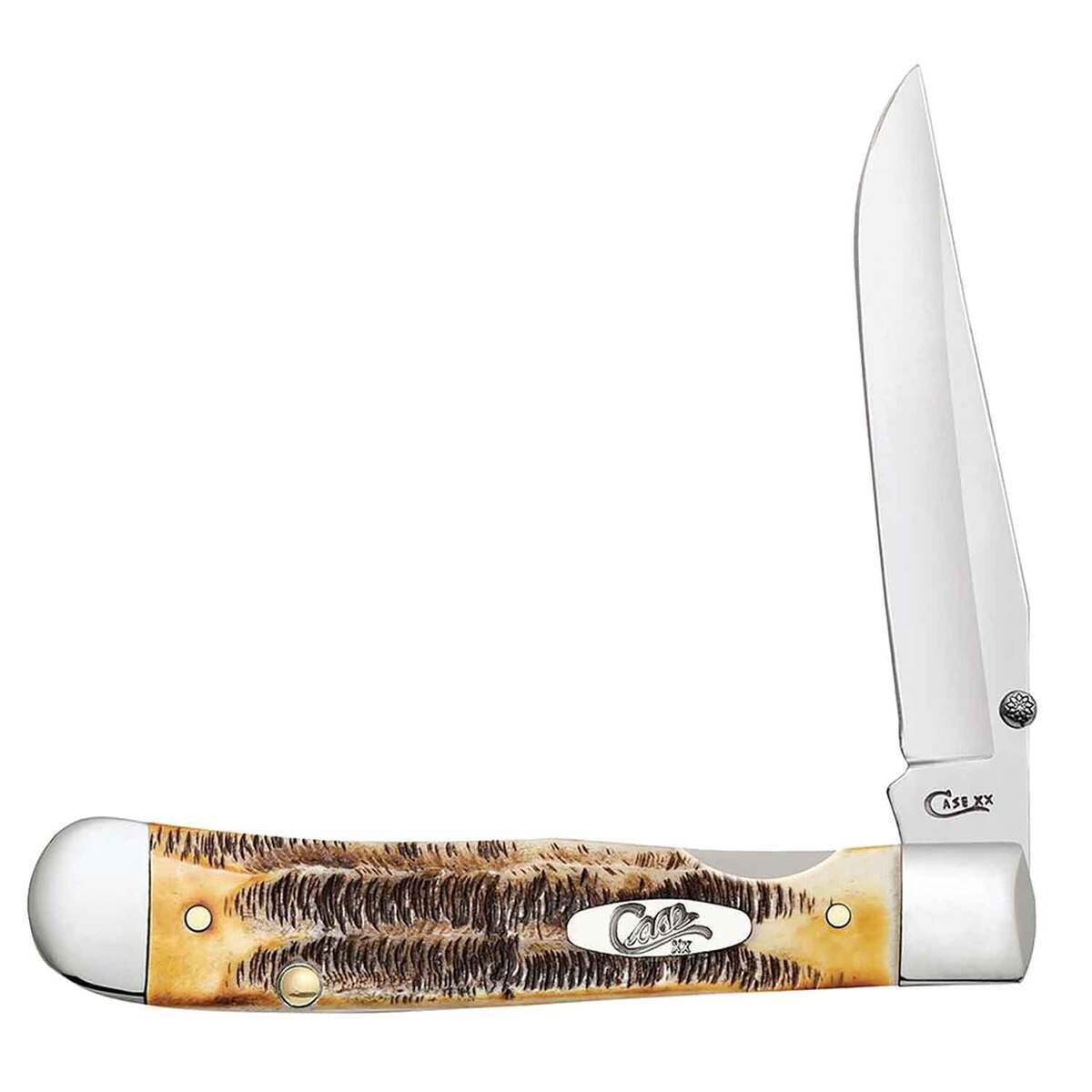 Case Kickstart Trapperlock 3.3 inch Folding Knife  Brown