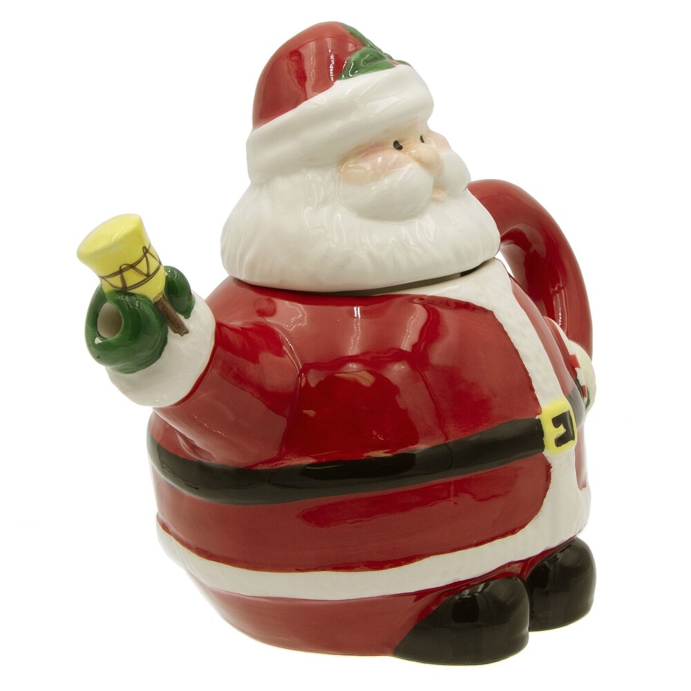 Ceramic Santa Shaped 16oz Teapot