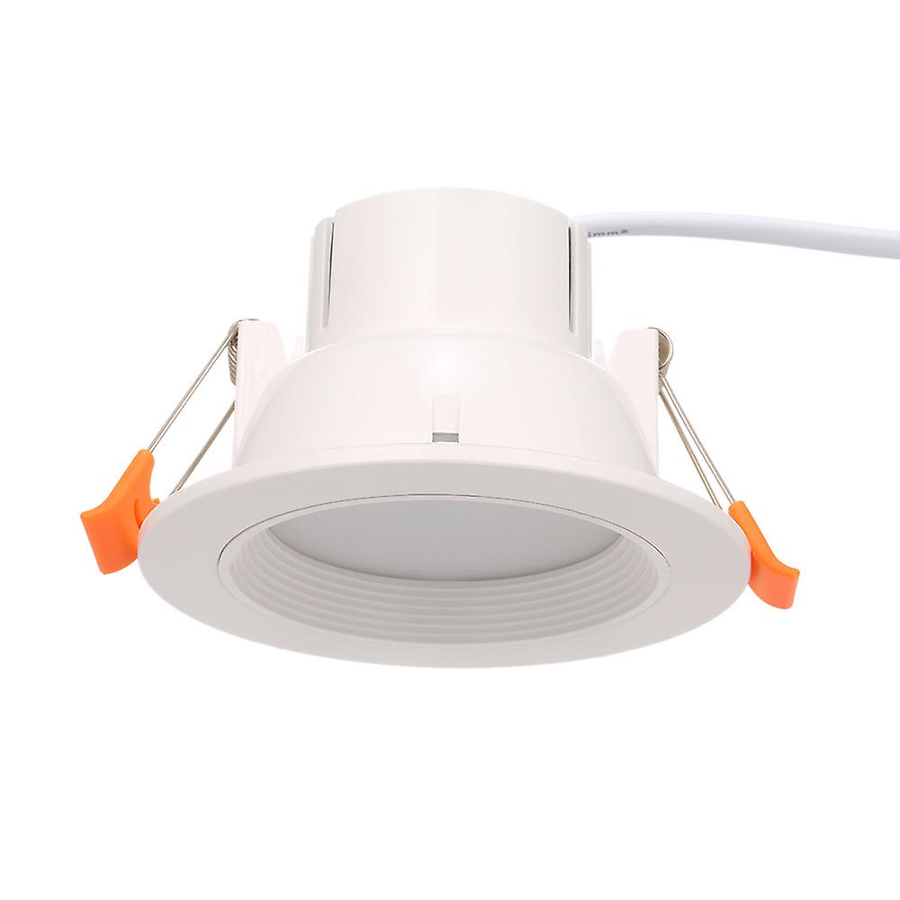 3-inch 7w Induction Lamp Led Motion Sensor Downlight Ceiling Light For Home Office Hallway Balcony Washroom Elevator Warehouse Garage Use White