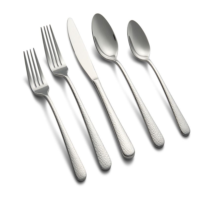 Cambridge Keene Hammered 20-pc. Flatware Set