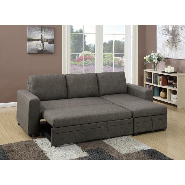 2 Peice Convertible Sectional Sofa