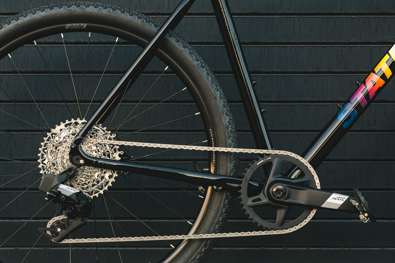 6061 All-Road - Apex XPLR AXS - Black / Sunset (650b / 700c)