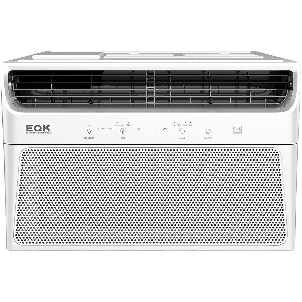 EQK Quiet Kool SMART 550 sq ft 12000 BTU Energy Star Window Air Conditioner 115V with Wifi EARC12RSE1H in White EARC12RSE1H