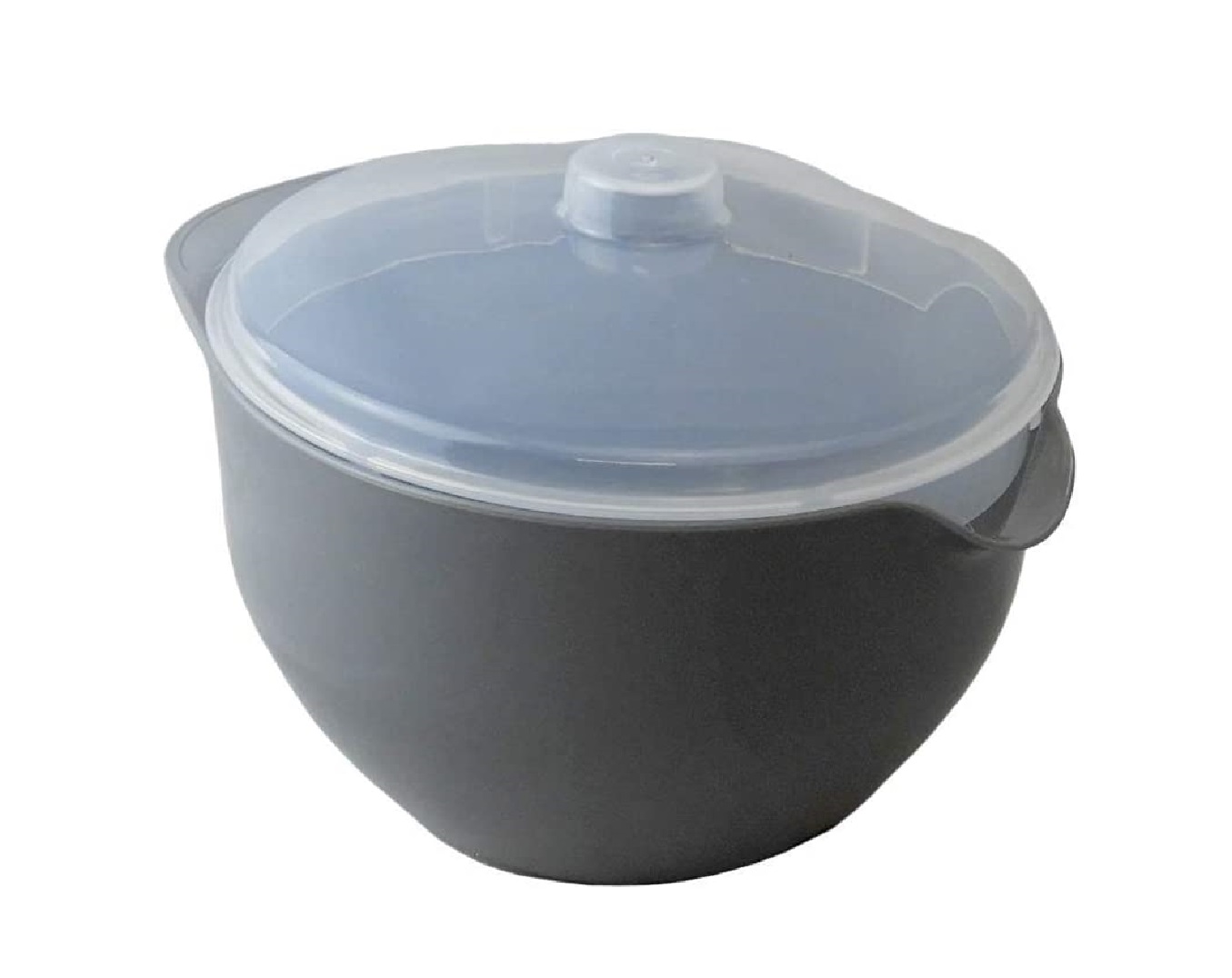 Microwave Soup and Stew Maker Microwave Bowl with Spout and Splash Cover 1.2 Liter