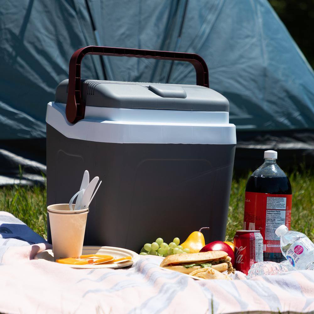 Koolatron Fun Kool P25 Thermoelectric Iceless 12V Personal Cooler 24L (26 qt.) Made in North America P25