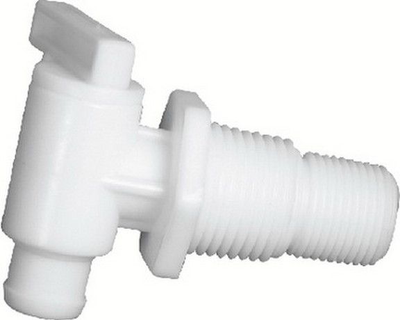 Camco 22243 Dual Size Drain Valve Without Flange 3...