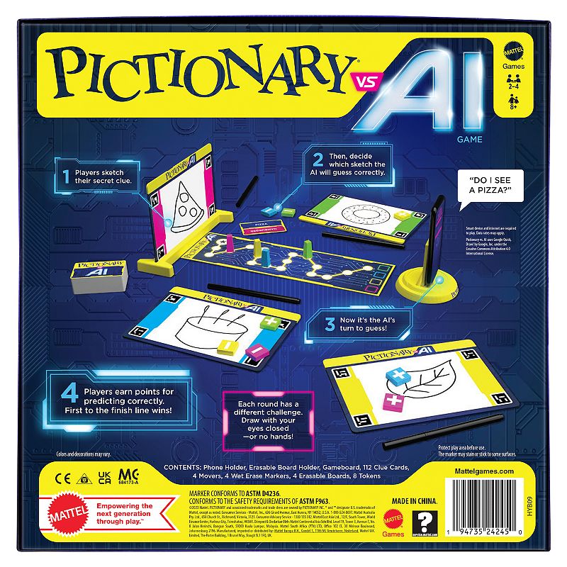 Mattel Pictionary vs. AI Game