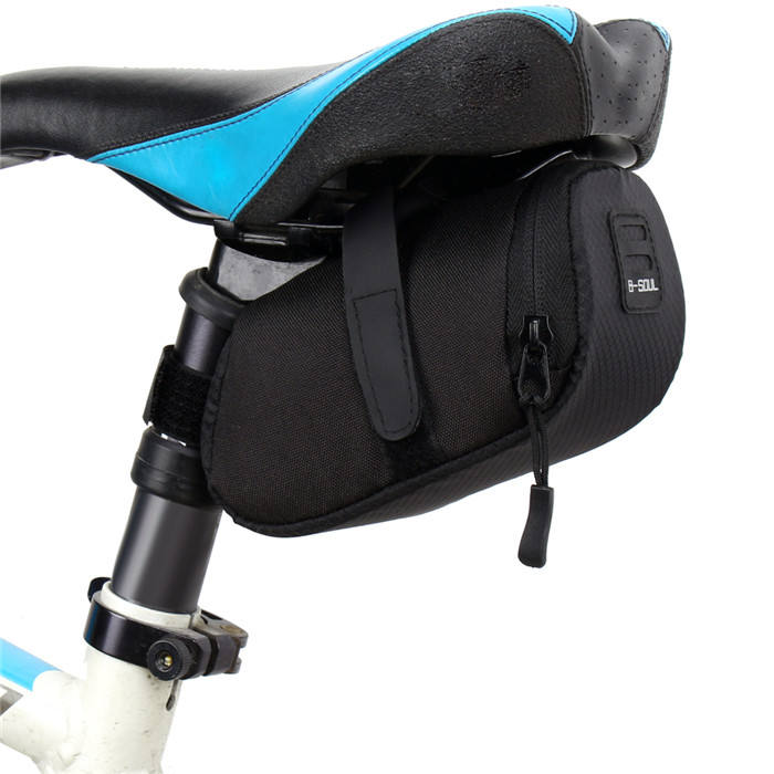 YOUME Bicycle Bike Waterproof Storage Saddle Bag Seat Cycling Fame Tail Rear Pouch Bag For Phone Bottle Map Stuff US V