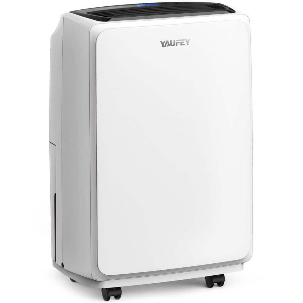 Yaufey 327 Pints Multifunctional Home Dehumidifier For Rooms Up To 2500 Square Feet and Basements With 048 Gallon Water Tank