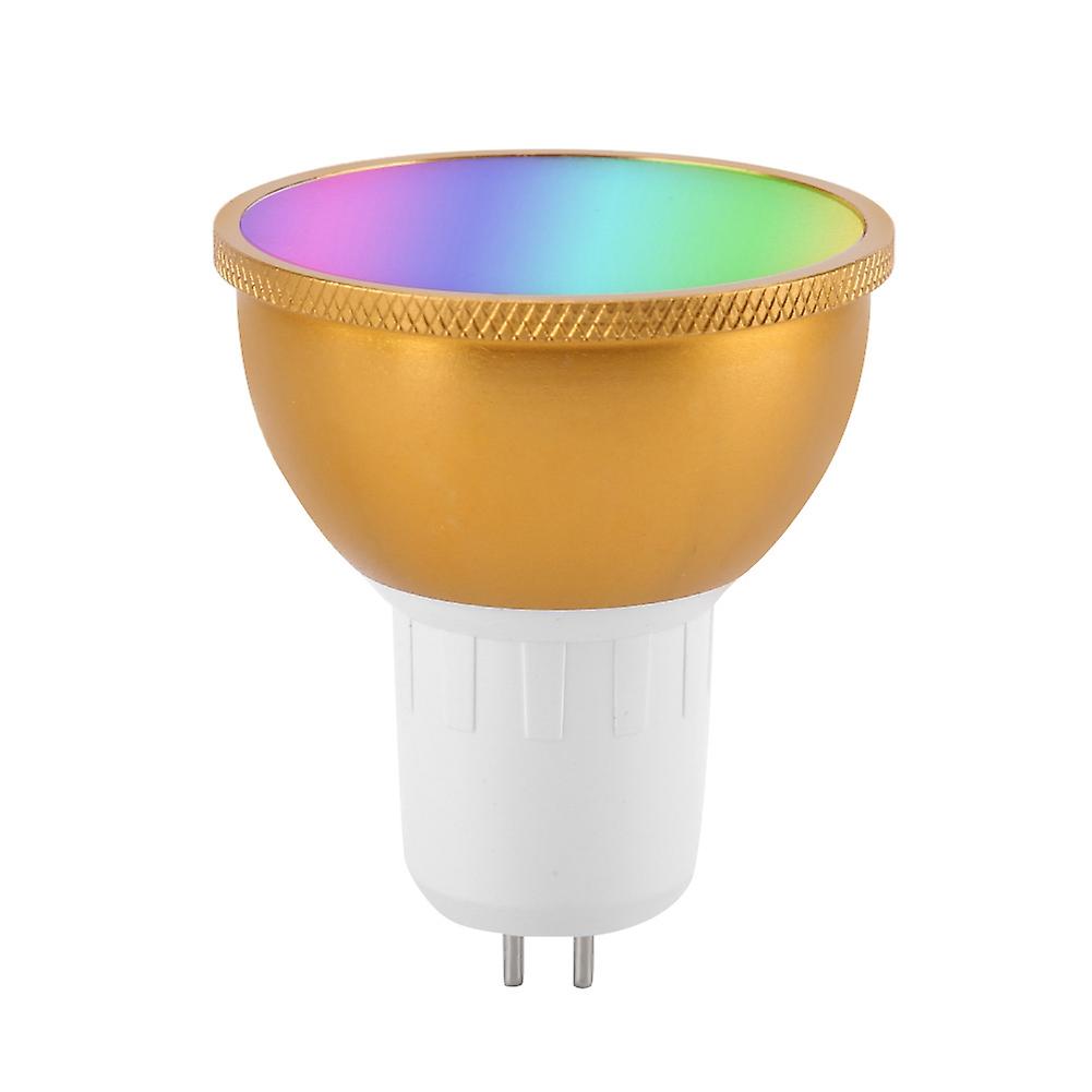 AC85V-265V GU5.3 6W RGB+CW LED Light Bulb Smartphone Controlled Wi-Fi Smart Lamp