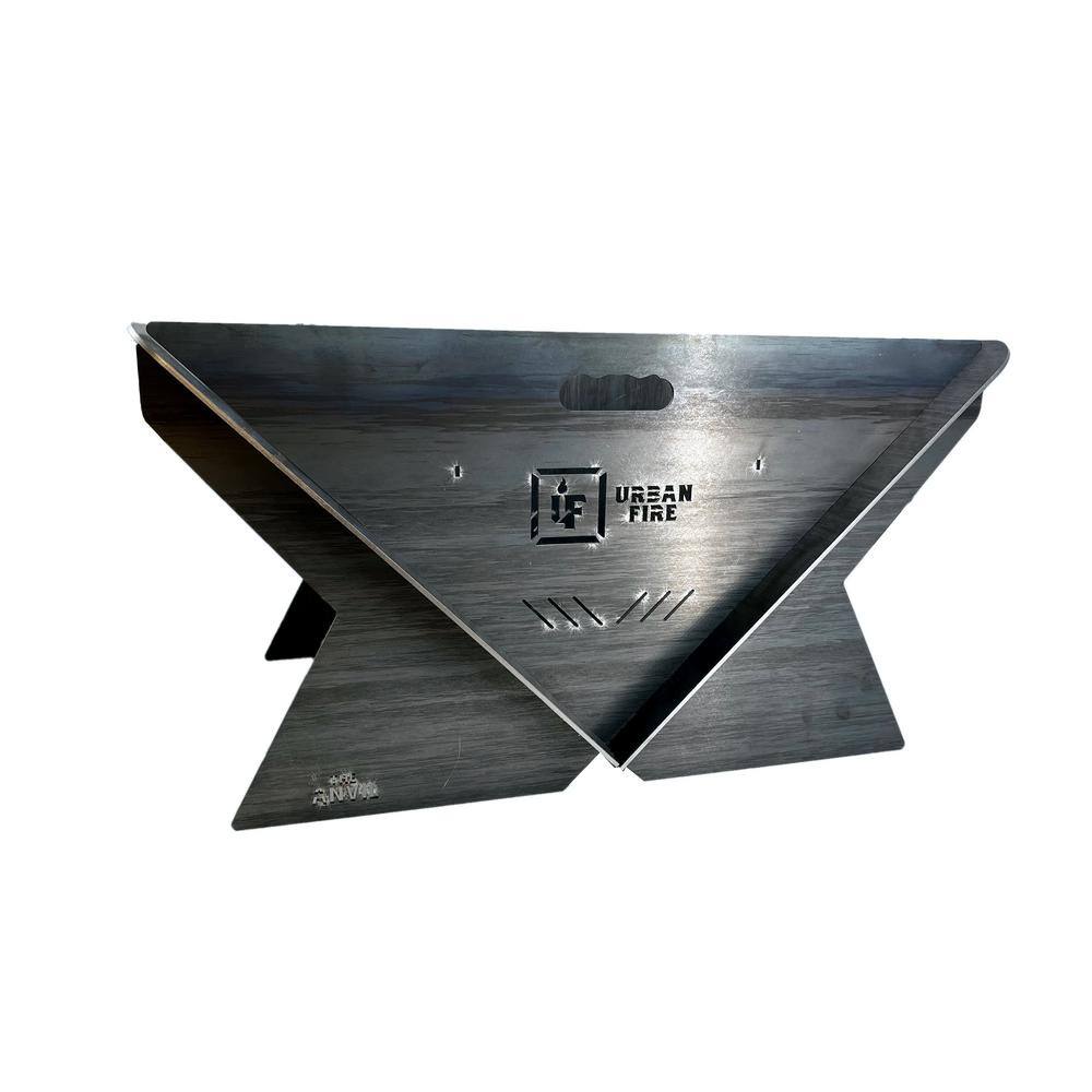 URBAN FIRE Anvil 18 in. H Corten Steel Fire Pit AFP-GR