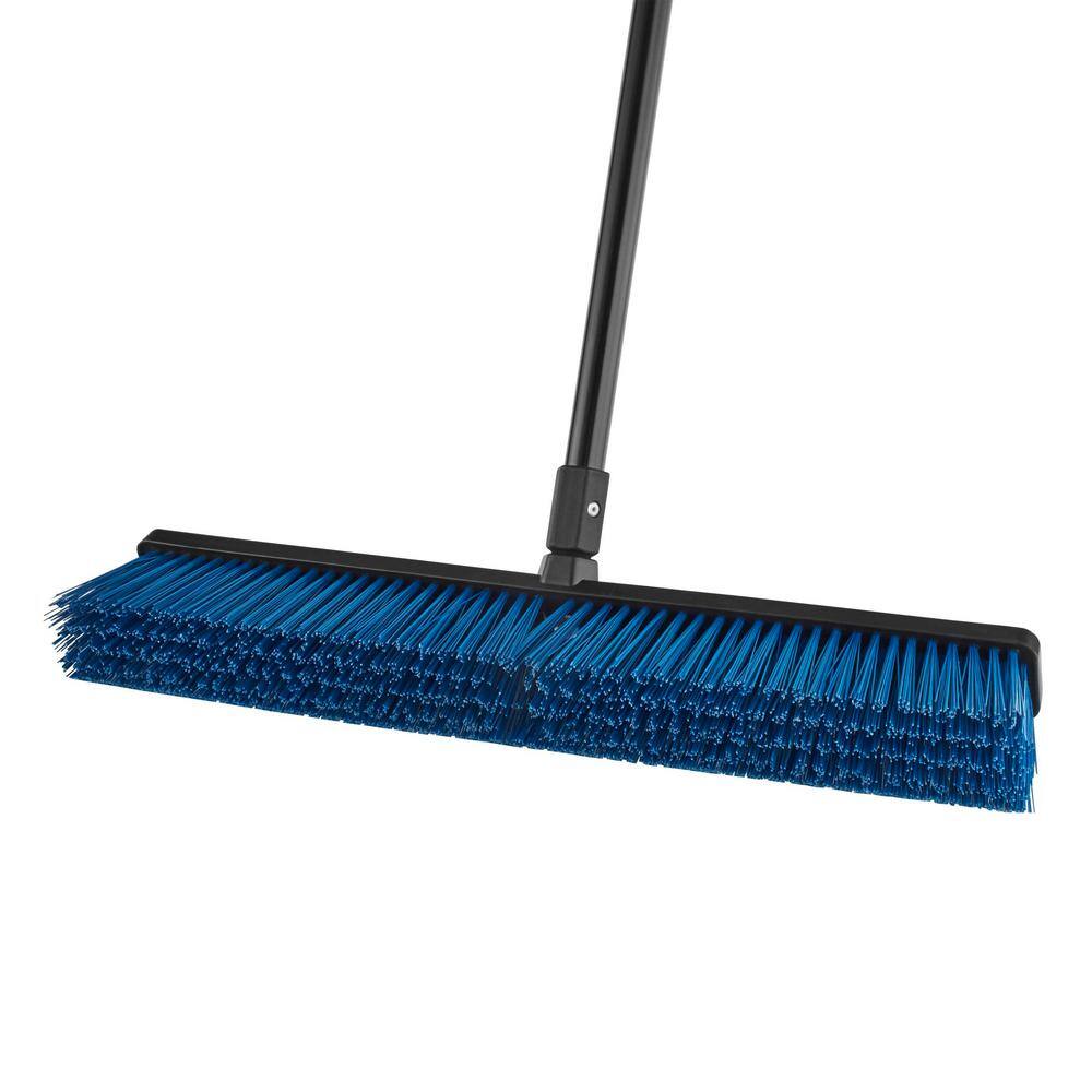 HDX 24 in. Stiff Push Broom 3024FD