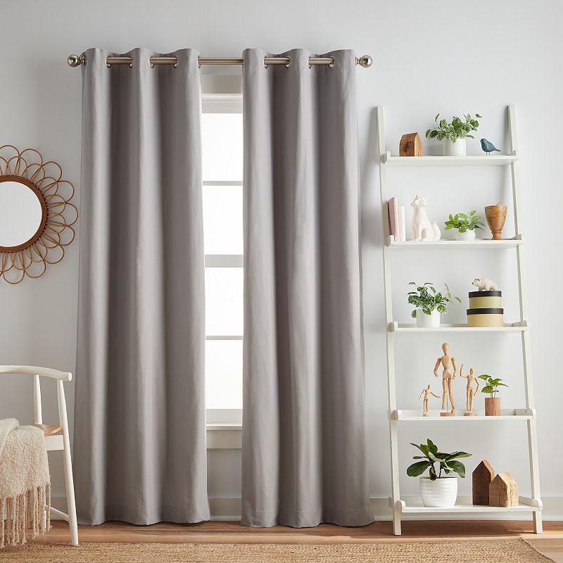 Dream Factory Harper Set of 2 Window Curtain Panels