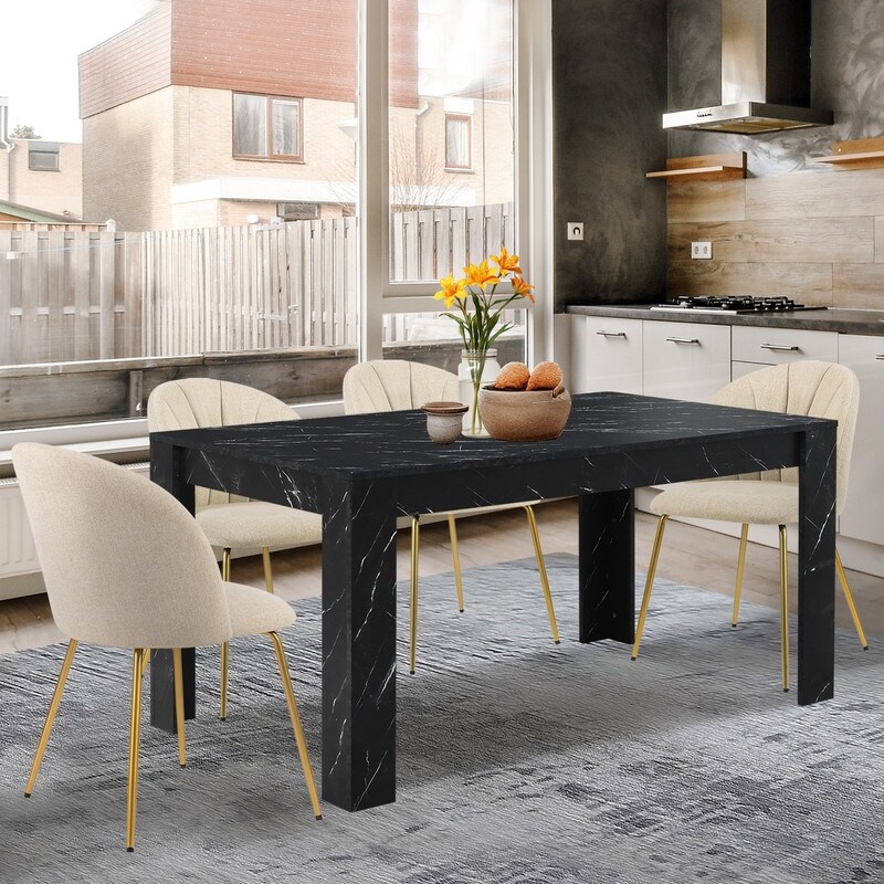 Dining furniture   Black dining table