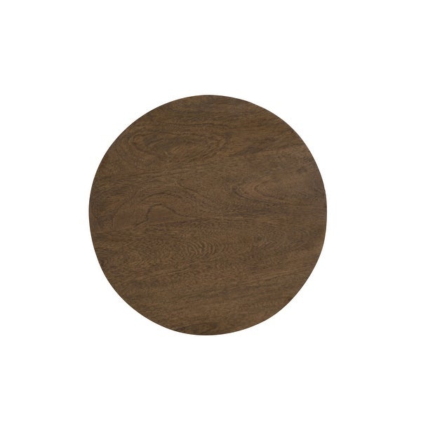 Caden Wood Drum Coffee Table