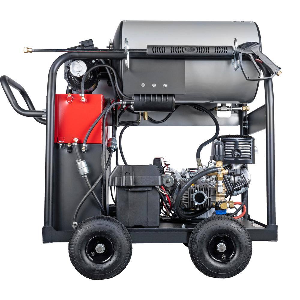 SIMPSON Big Brute 4000 PSI 4.0 GPM Gas Hot Water Pressure Washer with HONDA GX390 Engine 65106