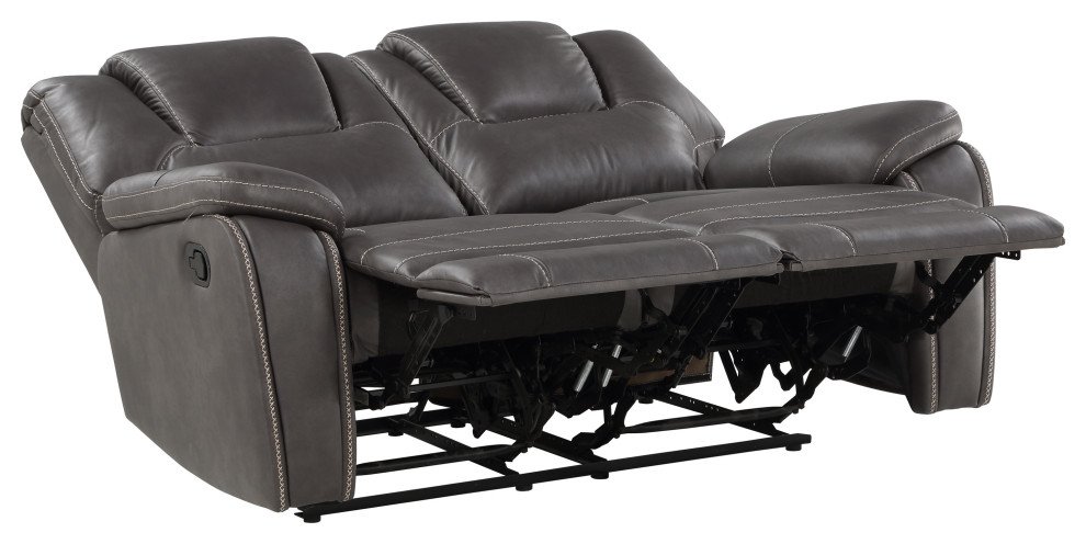 Katrine Manual Reclining Loveseat   Contemporary   Loveseats   by Steve Silver  Houzz