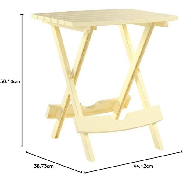 Plastic QuickFold Side Table