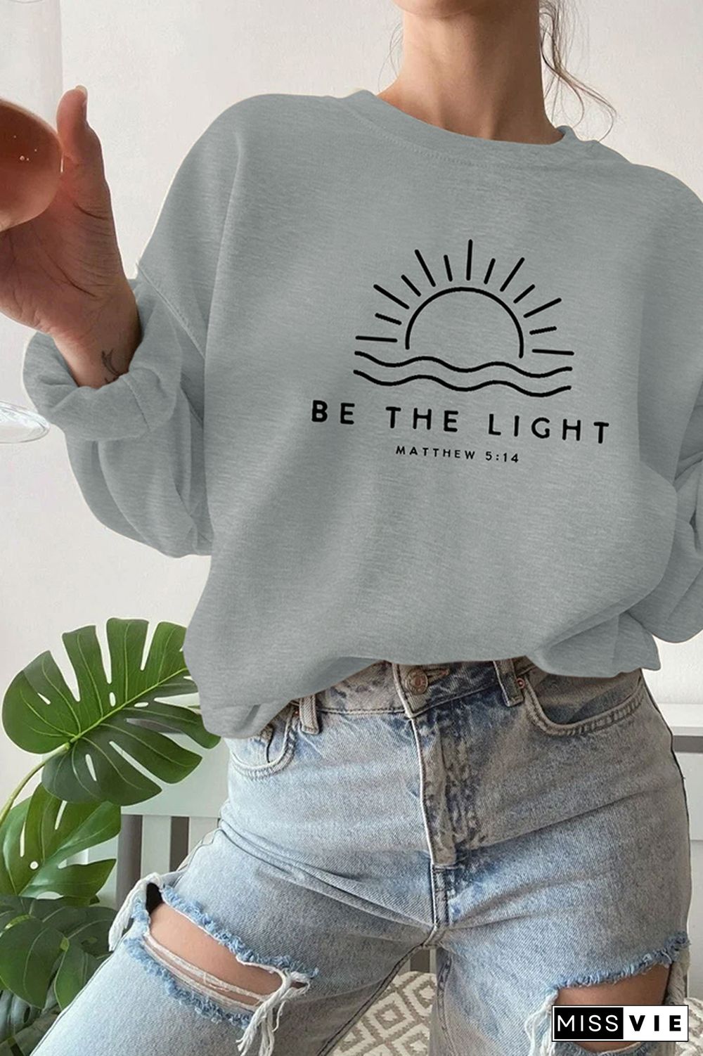 Be The Light,Mathew 5:14 Sweatshirt Wholesale