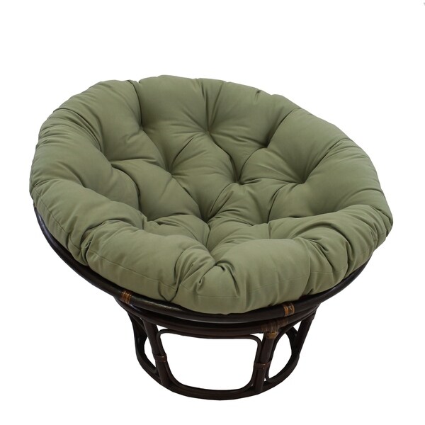 44-inch Solid Twill Papasan Cushion (Cushion Only)