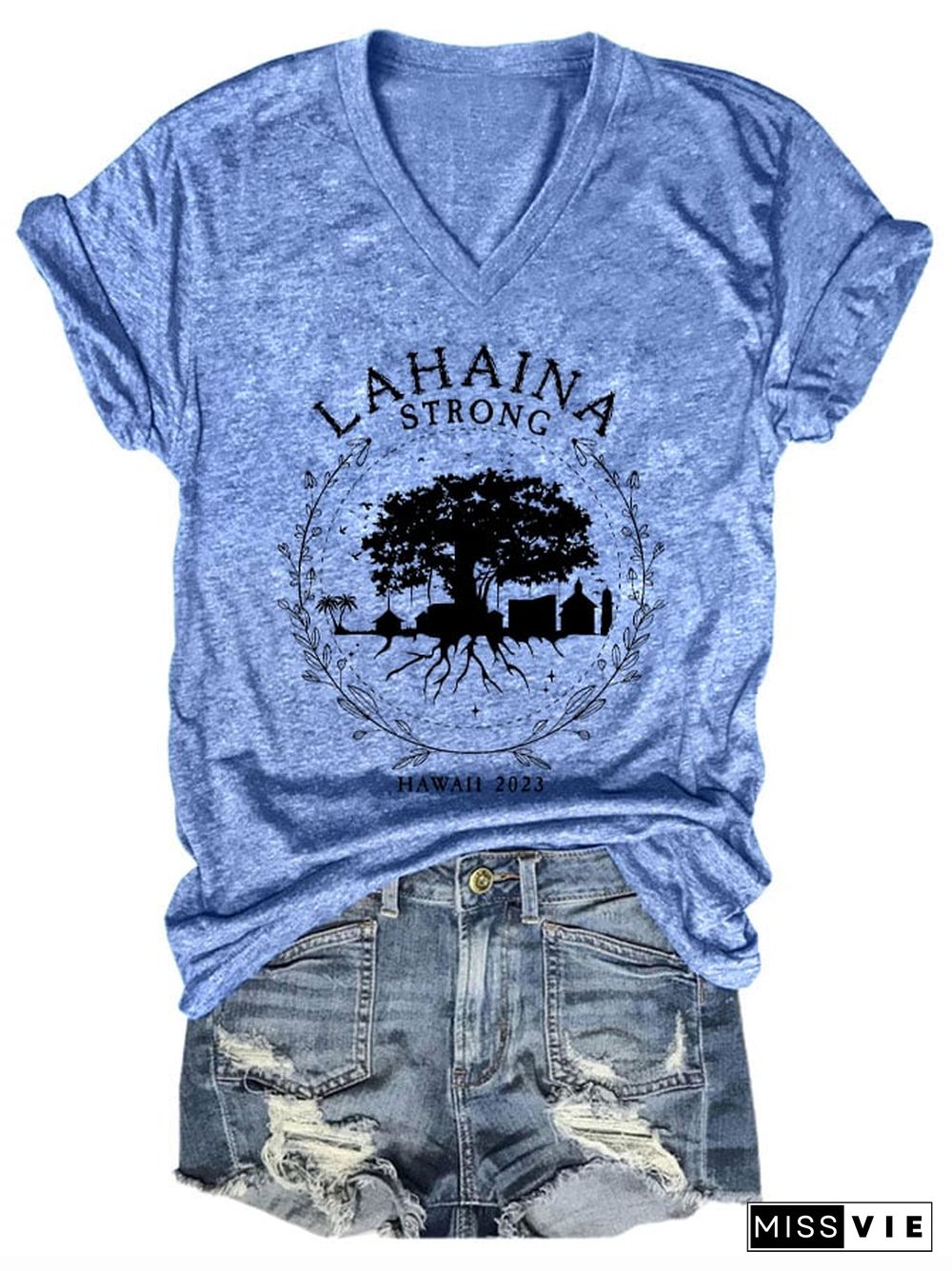 Women's Lahaina Strong Casual T-Shirt