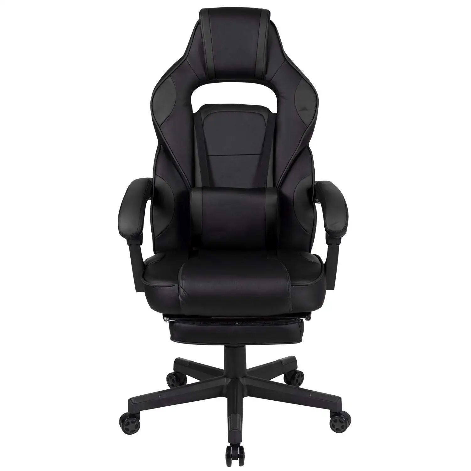 X40 Black Faux Leather Office Chair