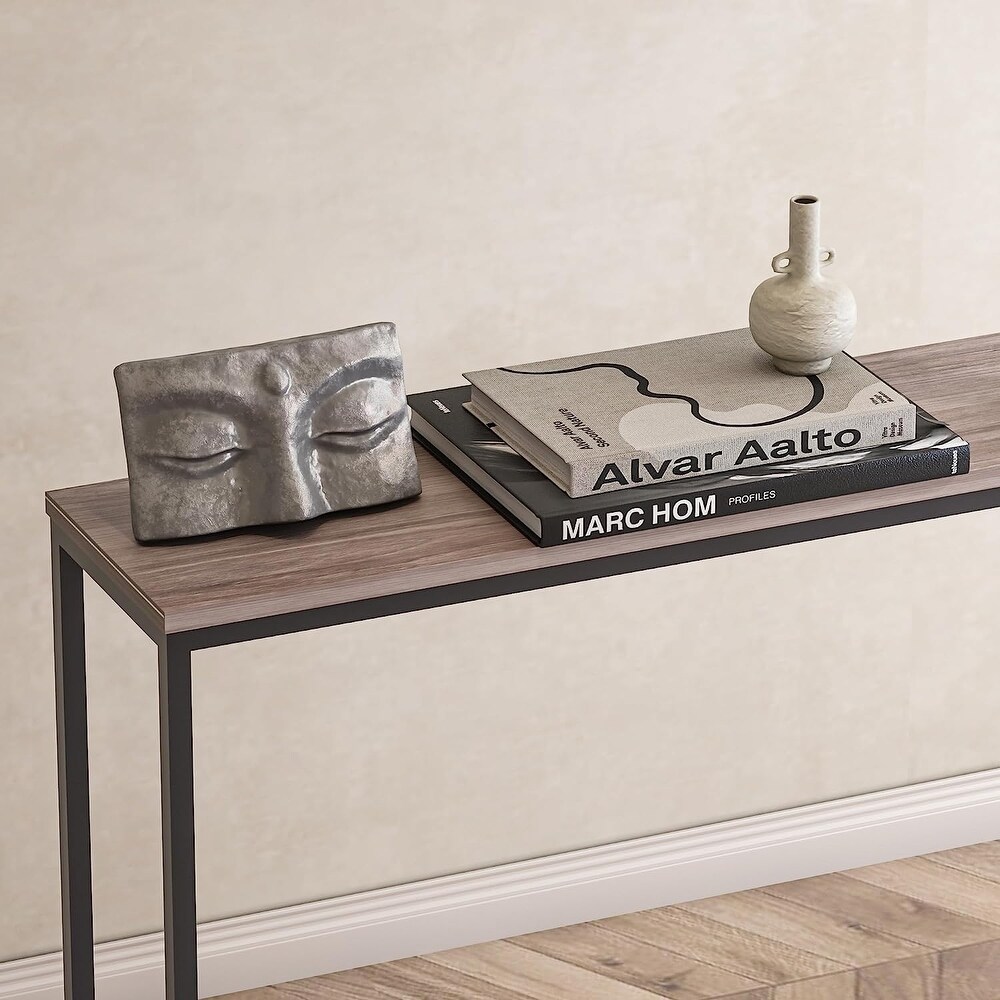 Roomfitters Sofa Console Table  Accent Narrow Foyer Hall Table