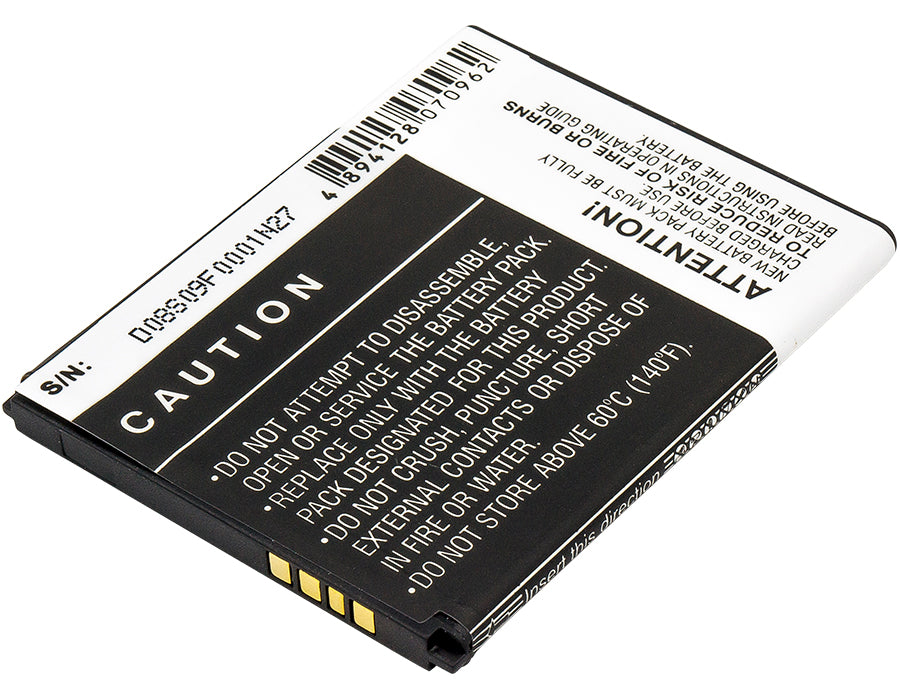 Alcatel ADR3045 One Touch Shockwave Replacement Battery BatteryClerkcom Mobile Phone