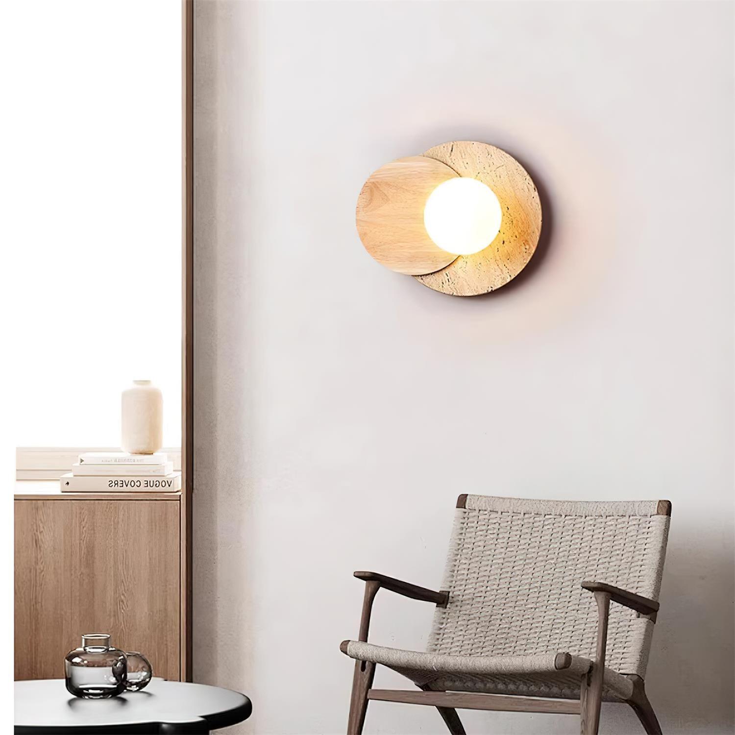 Lunar Eclipse Plug-in Wall Lamp