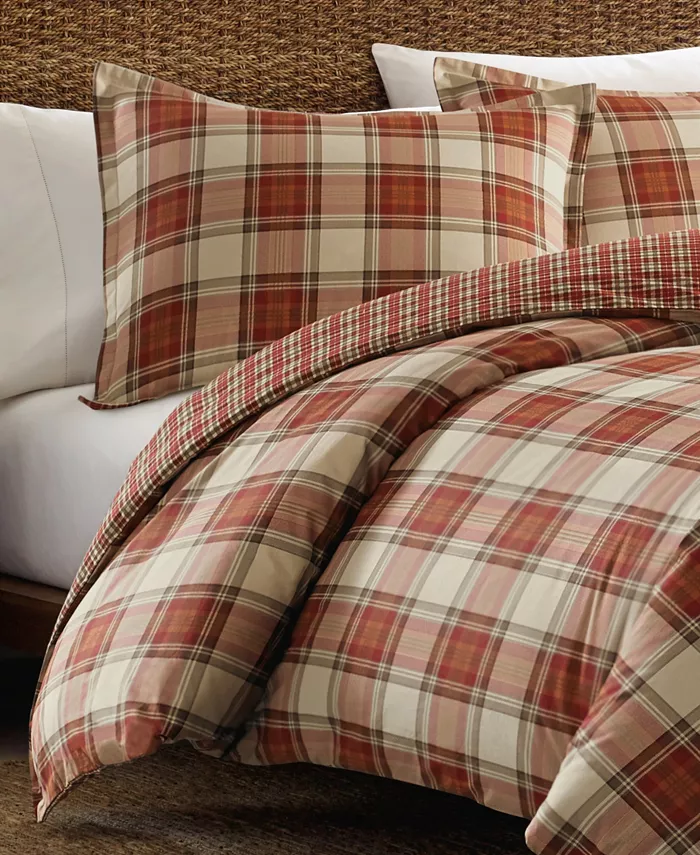 Eddie Bauer Edgewood Full Queen Duvet Cover Set