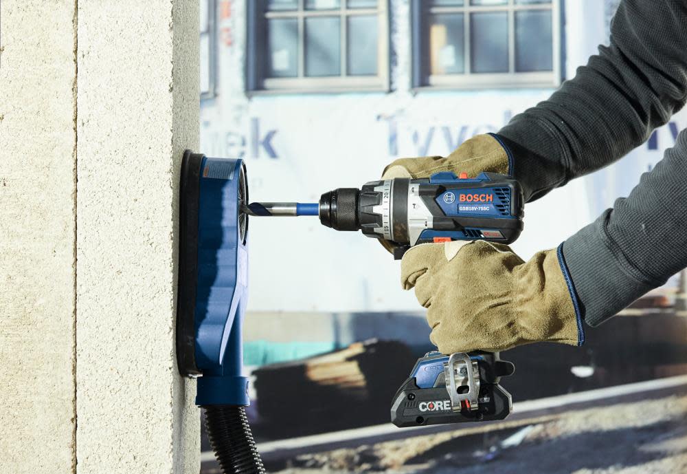 18V EC Brushless Connected-Ready Brute Tough 1/2 In. Hammer Drill/Driver Kit with (2) CORE18V Batteries ;