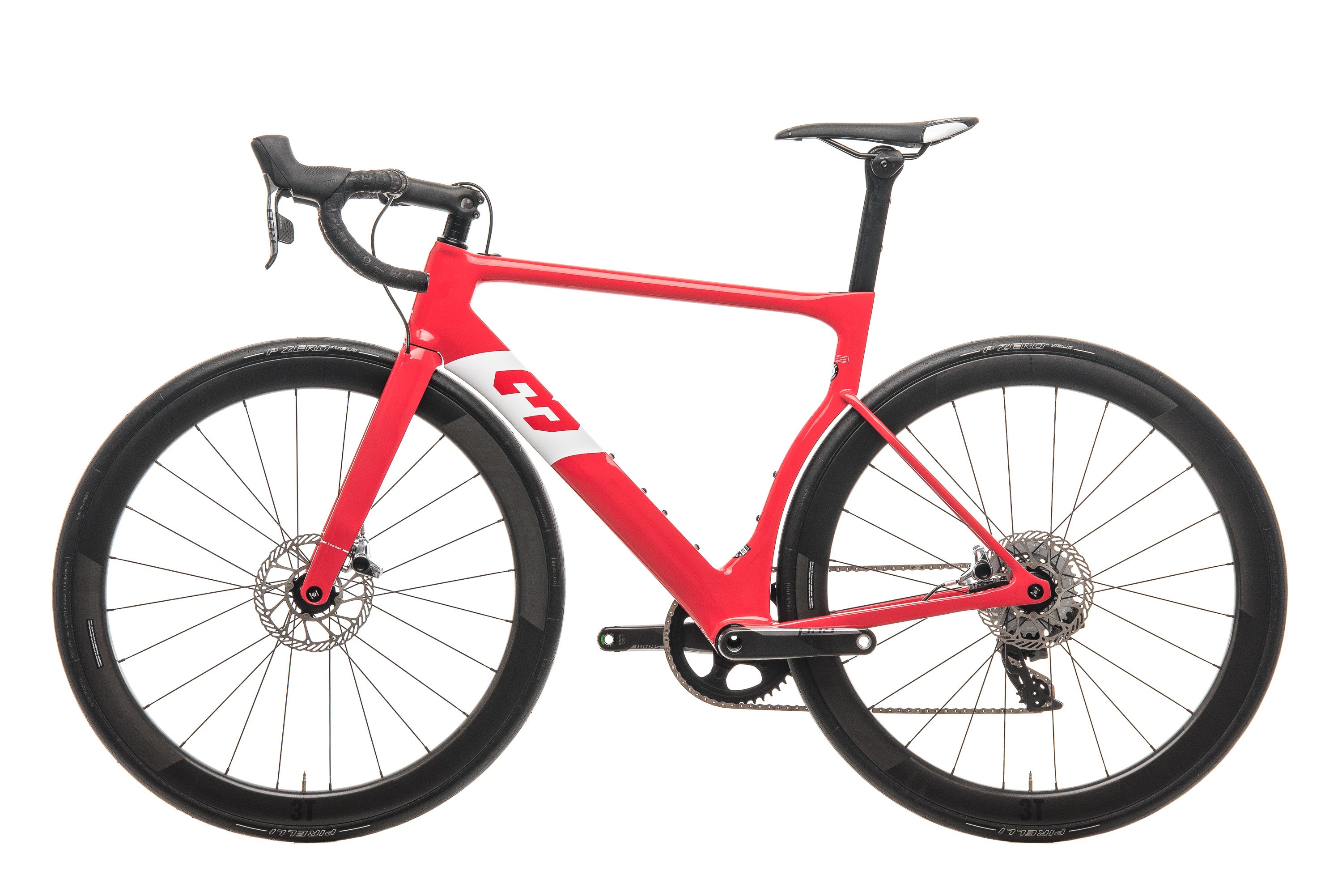 3T Strada Team Red AXS eTap Road Bike - 2020, Medium