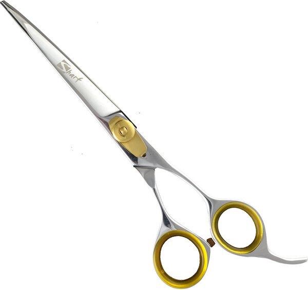 Sharf Gold Touch Curved Pet Grooming Shear