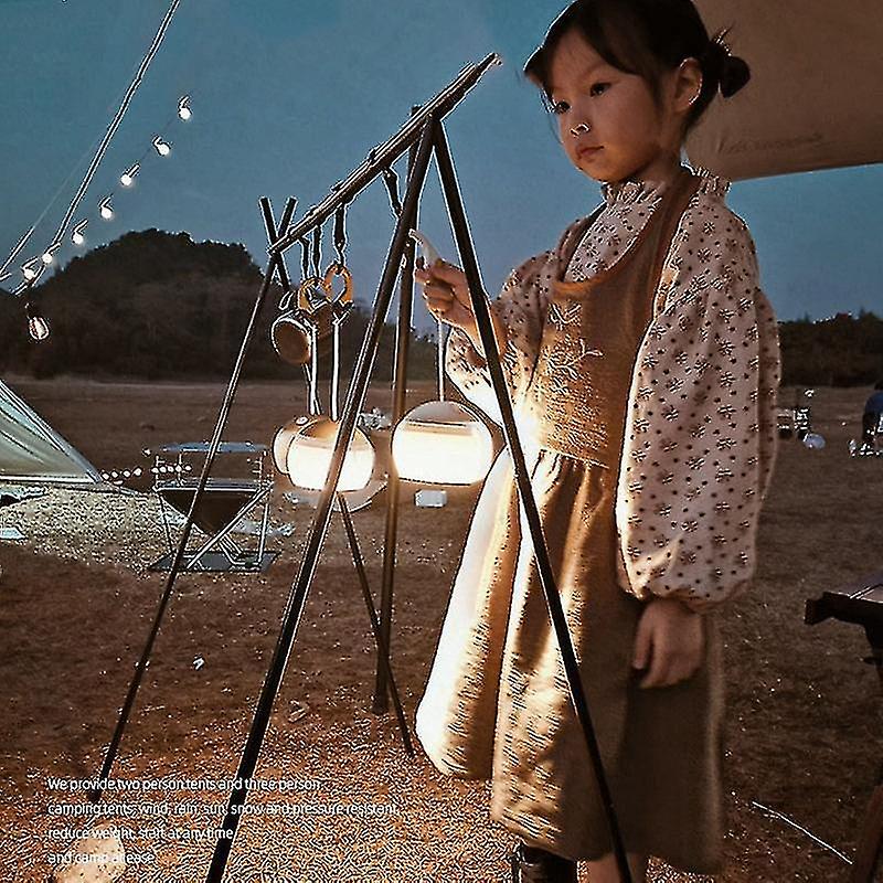 Fashionled Portable Tent Light Camping Tent Lamp With Hanger For Outdoor Activities Working Emergenc