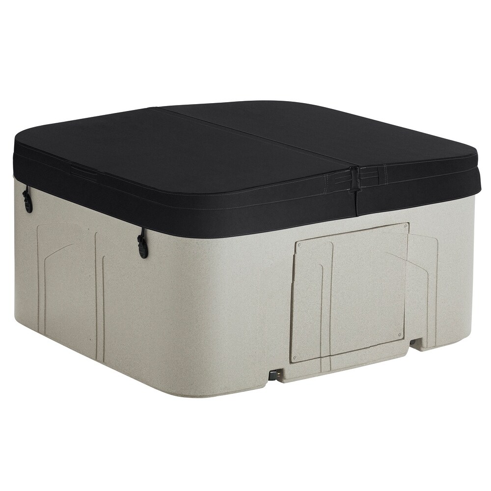 Lifesmart LS100DX 4 Person 20 Jet 110v Plug and Play Spa with Waterfall