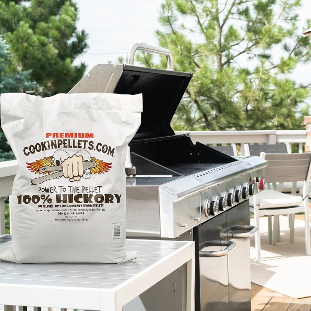 Cookinpellets Premium 100 Percent Natural Flavored Grill Smoker Smoking Hardwood Wood Pellets 40 Pound Bag