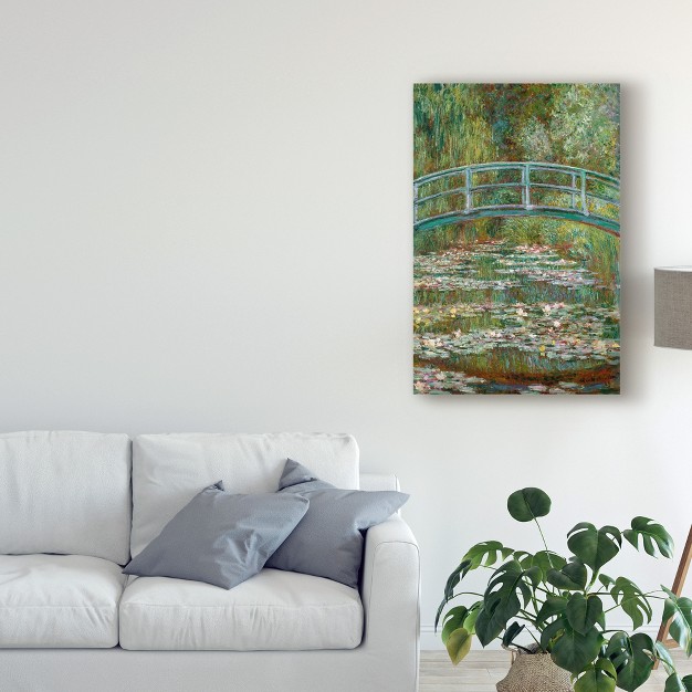 Trademark Fine Art claude O Monet x27 bridge Over A Pond Of Water Lilies x27 Canvas Art