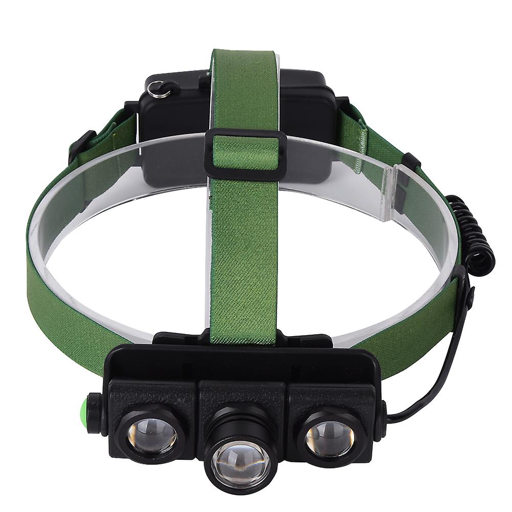 Outdoor Strong Light Long Shots Head Lamp For Cycling Camping Fishing Usb Charging