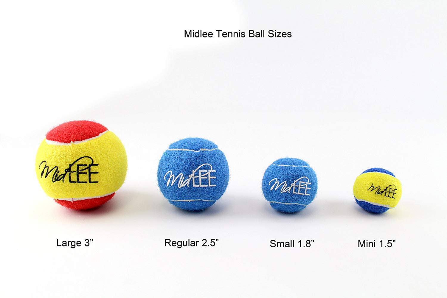 Midlee X-Small Dog Tennis Balls 1.5