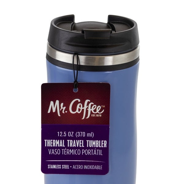 12.5 Ounce Stainless Steel Insulated Thermal Travel Mug Trio Set