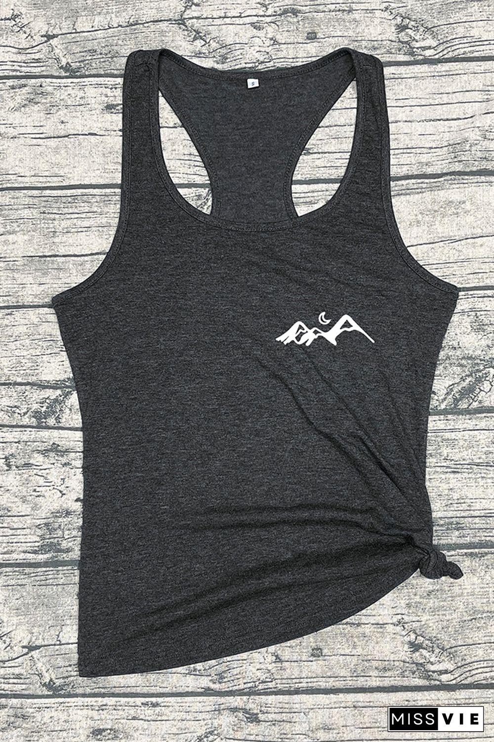 Camping Mountains Tank Top