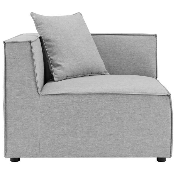 Saybrook Outdoor Patio Upholstered 2Piece Sectional Sofa Loveseat