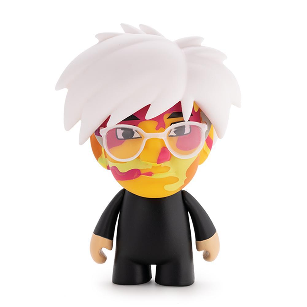 Many Faces of Andy Warhol Vinyl Figures by Kidrobot