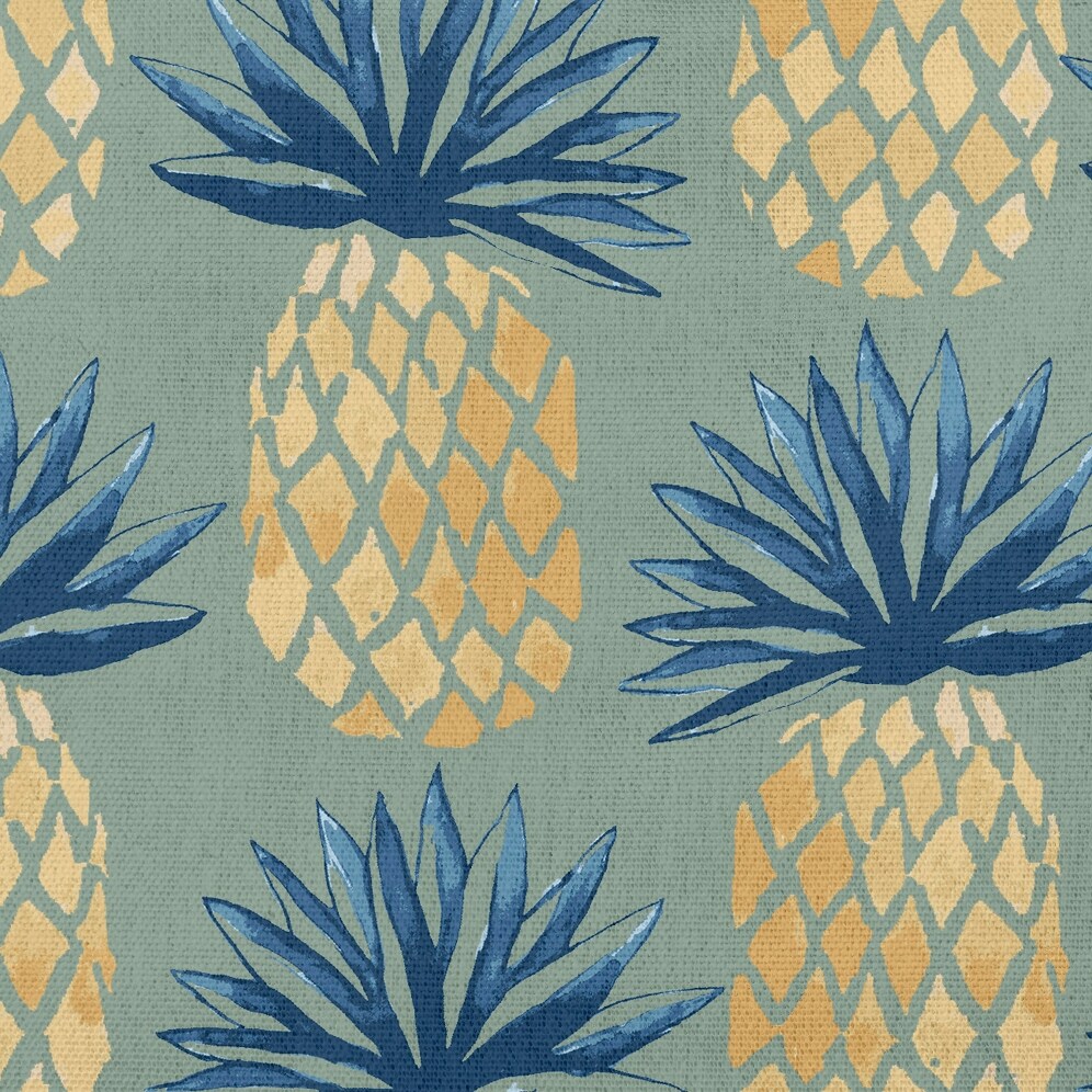 Pineapple Stripes Nautical Decorative Indoor Pillow