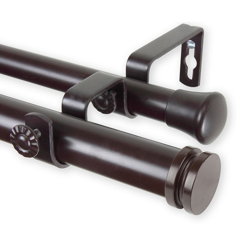 Rod Desyne Bun Double Curtain Rod