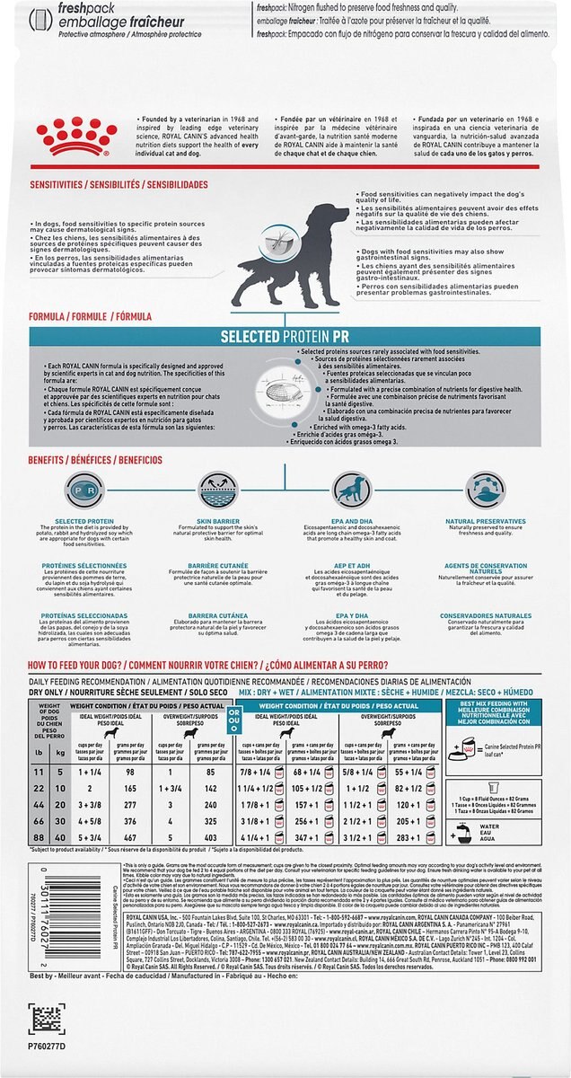 Royal Canin Veterinary Diet Adult Selected Protein PR Dry Dog Food