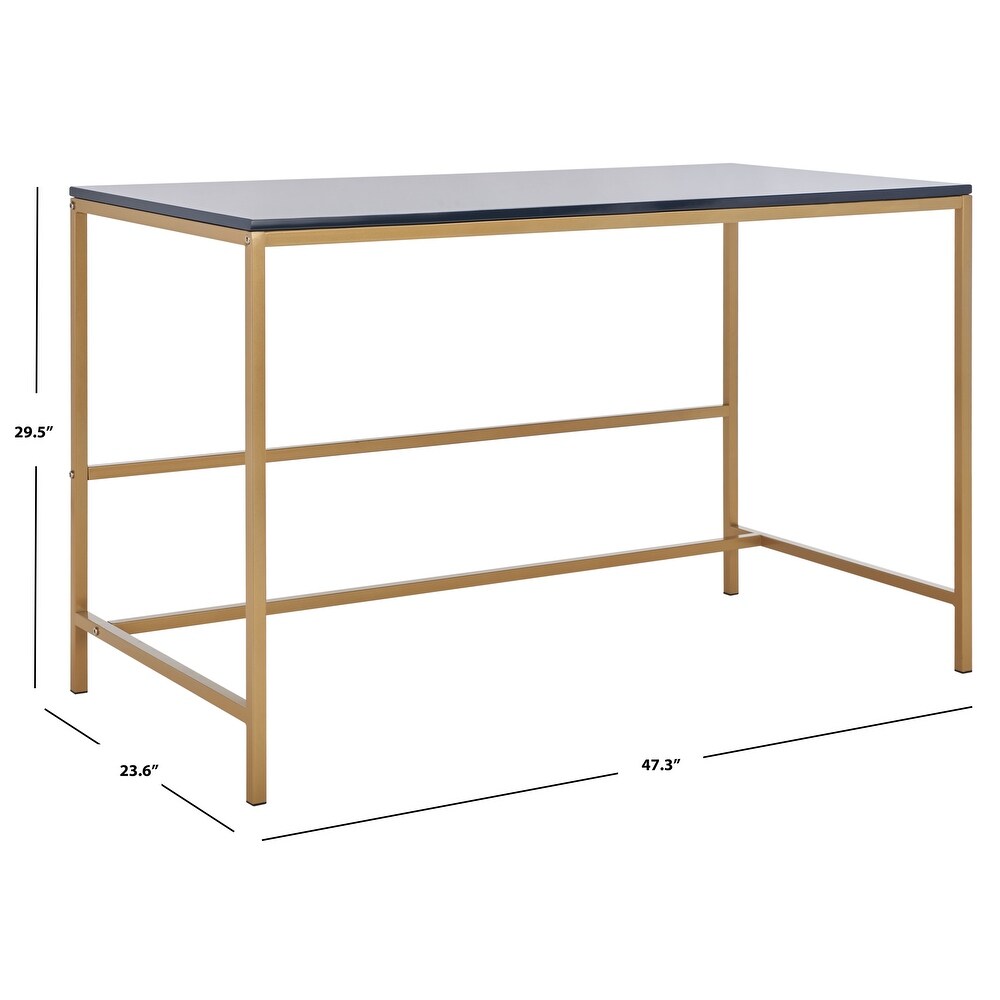 SAFAVIEH Nova Glossy Wooden Desk