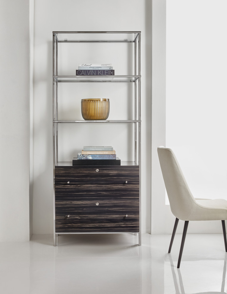 Melange Ford Bookcase   Contemporary   Bookcases   by HedgeApple  Houzz