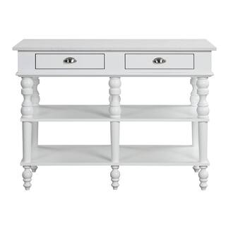 Acme Furniture Rorratt Marble  White Finish Kitchen Islands AC00186