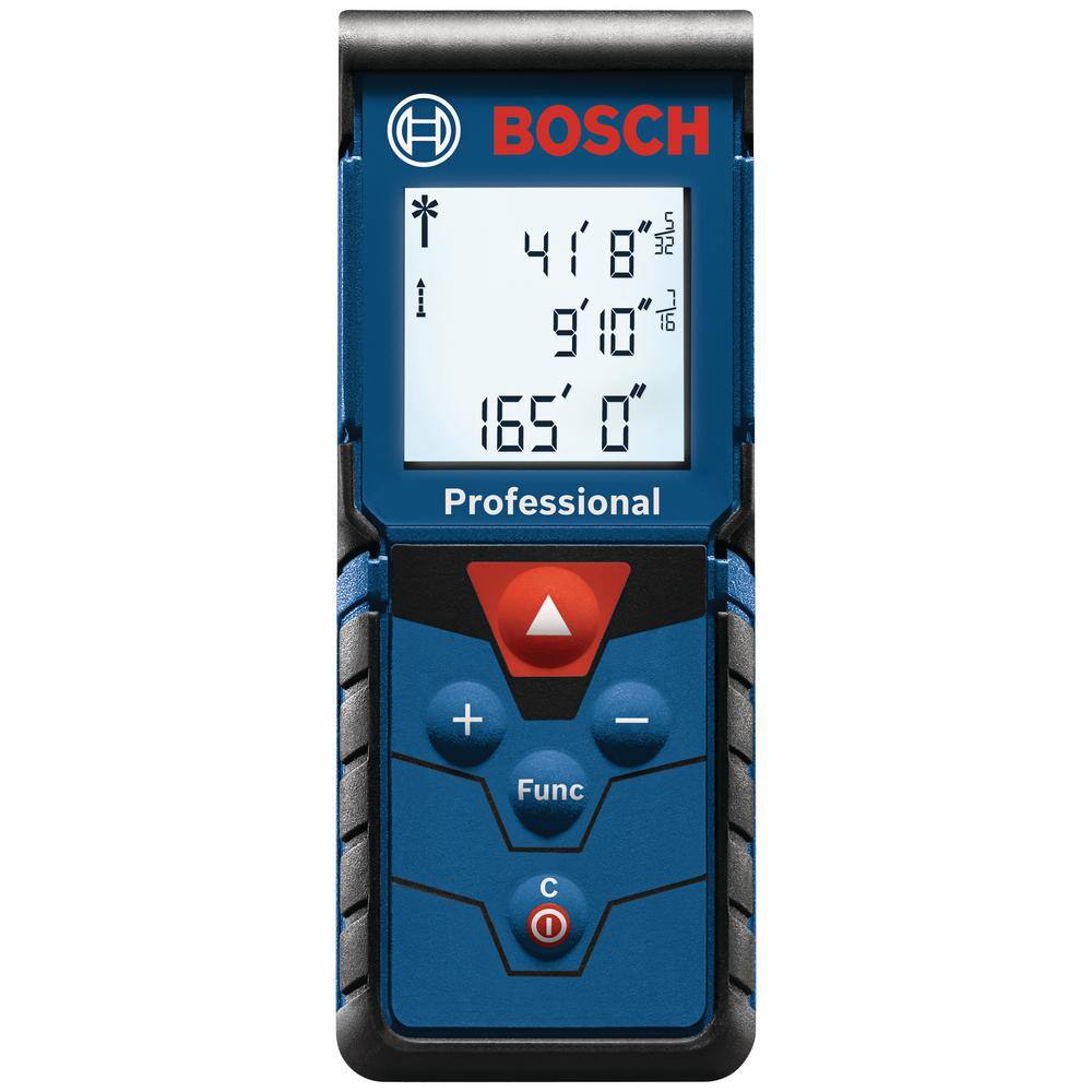 Bosch BLAZE 165 ft. Laser Distance Tape Measuring Tool with Area and Volume GLM165-40